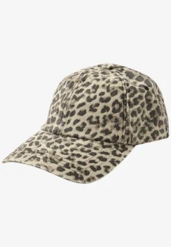 Cap mit Leo-Muster im Washed-Look
