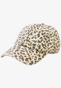 Cap mit Leo-Muster im Washed-Look