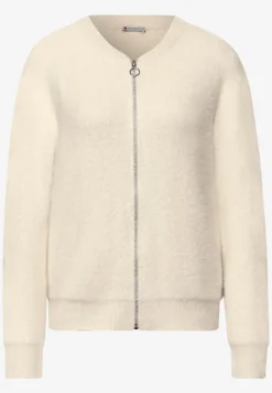 Cardigan im Blouson-Look