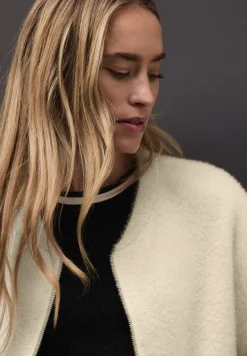Cardigan im Blouson-Look