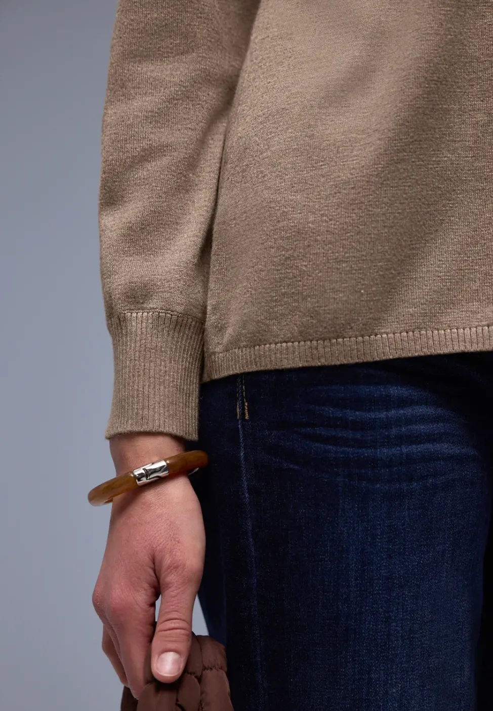 Cardigan in Unifarbe