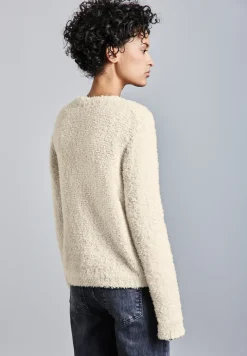Cardigan mit Effektgarn