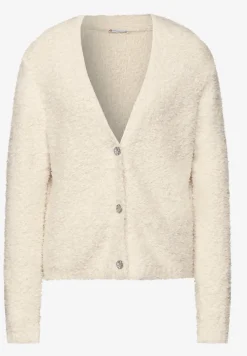Cardigan mit Effektgarn