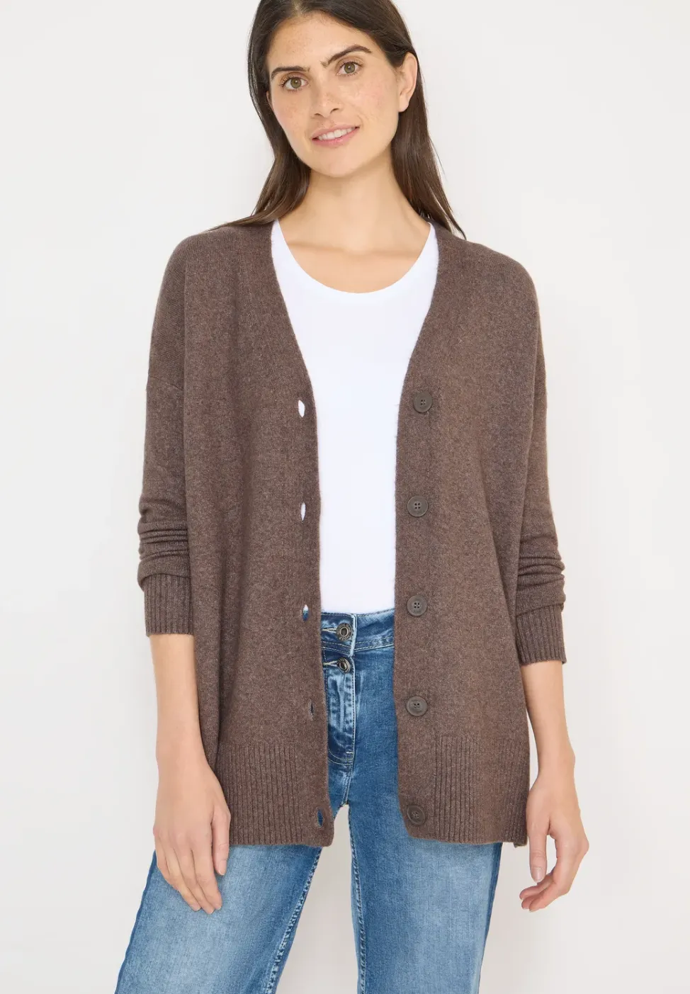 Cardigan mit Knopfleiste
