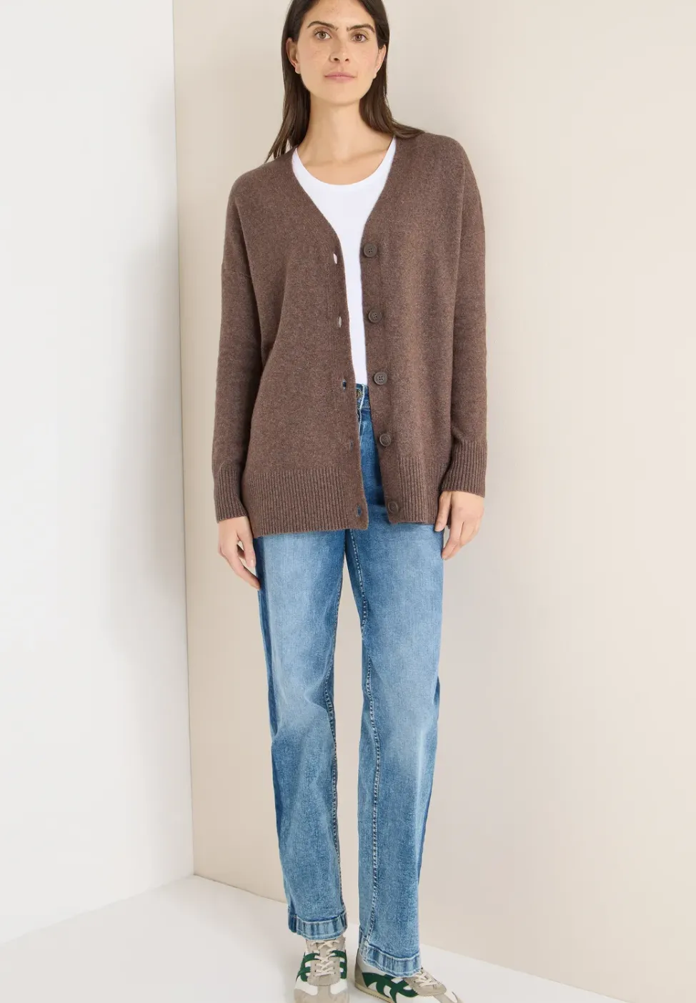 Cardigan mit Knopfleiste