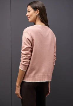 Cardigan mit Kontrastdetails