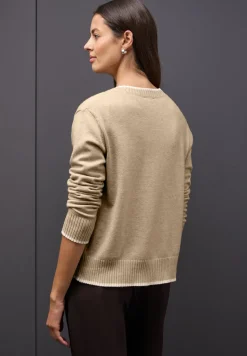 Cardigan mit Kontrastdetails