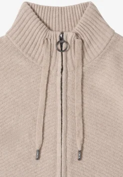 Cardigan mit Stehkragen