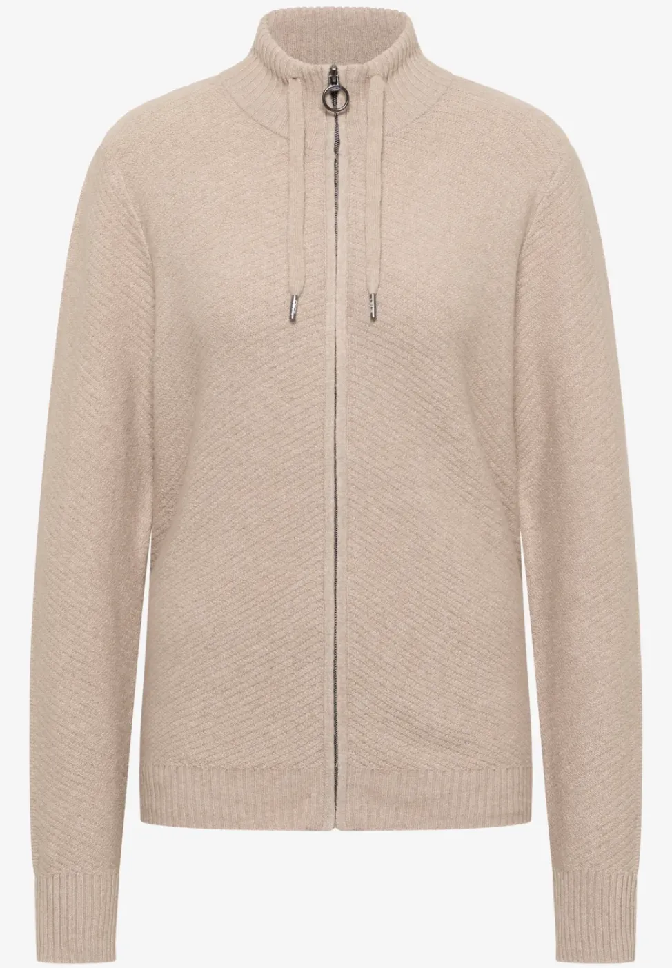 Cardigan mit Stehkragen