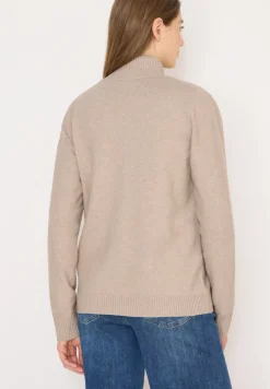 Cardigan mit Stehkragen