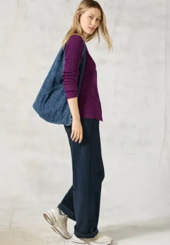 Cardigan mit Strickmuster
