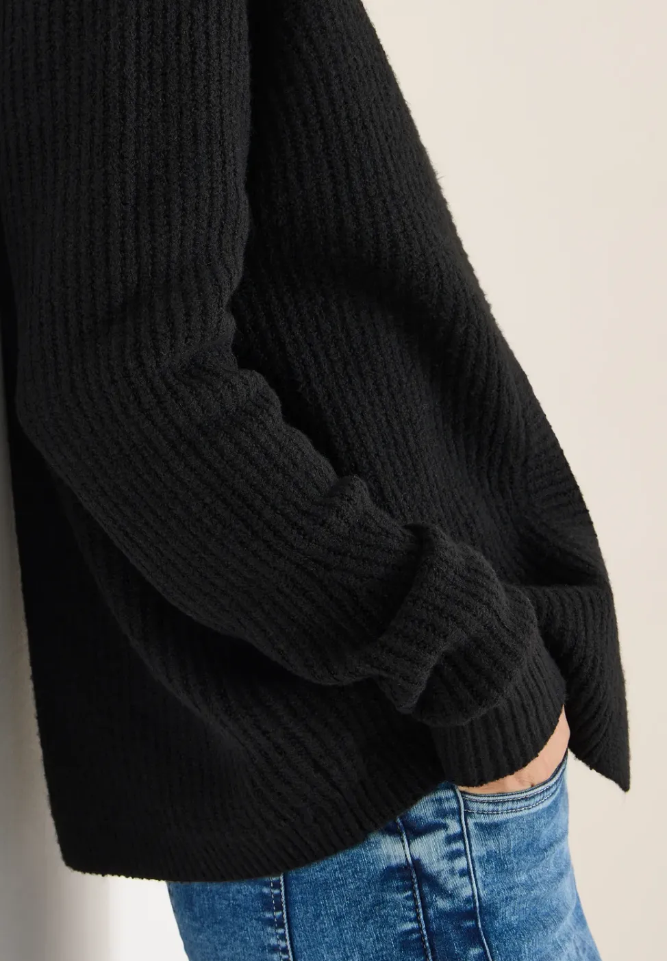 Cardigan mit Struktur