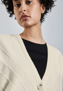 Cardigan mit Struktur