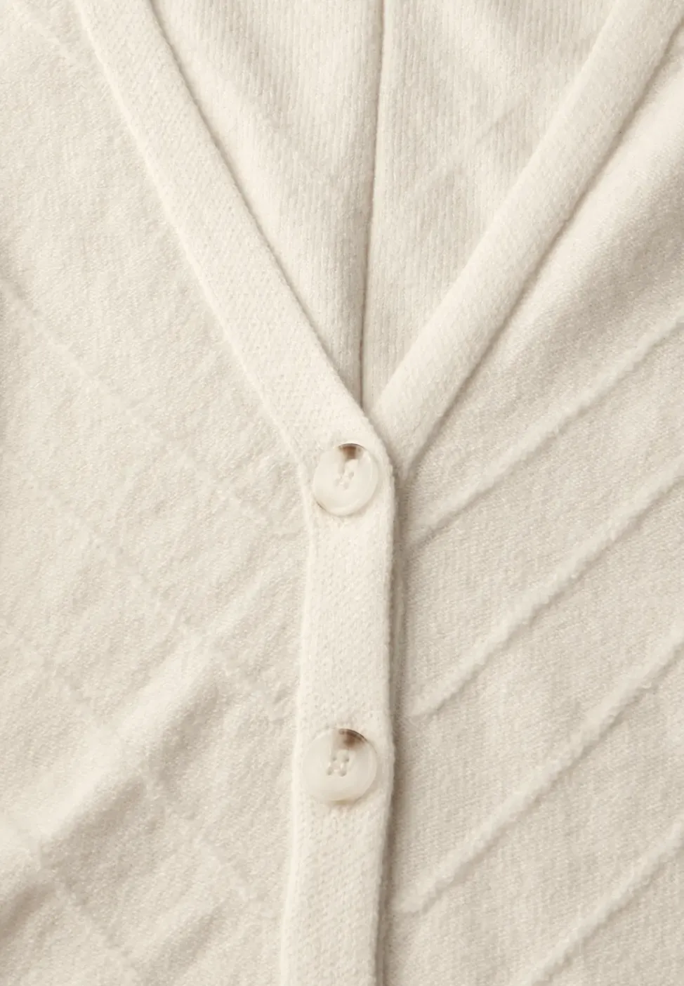 Cardigan mit Struktur