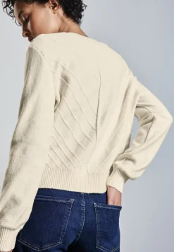 Cardigan mit Struktur