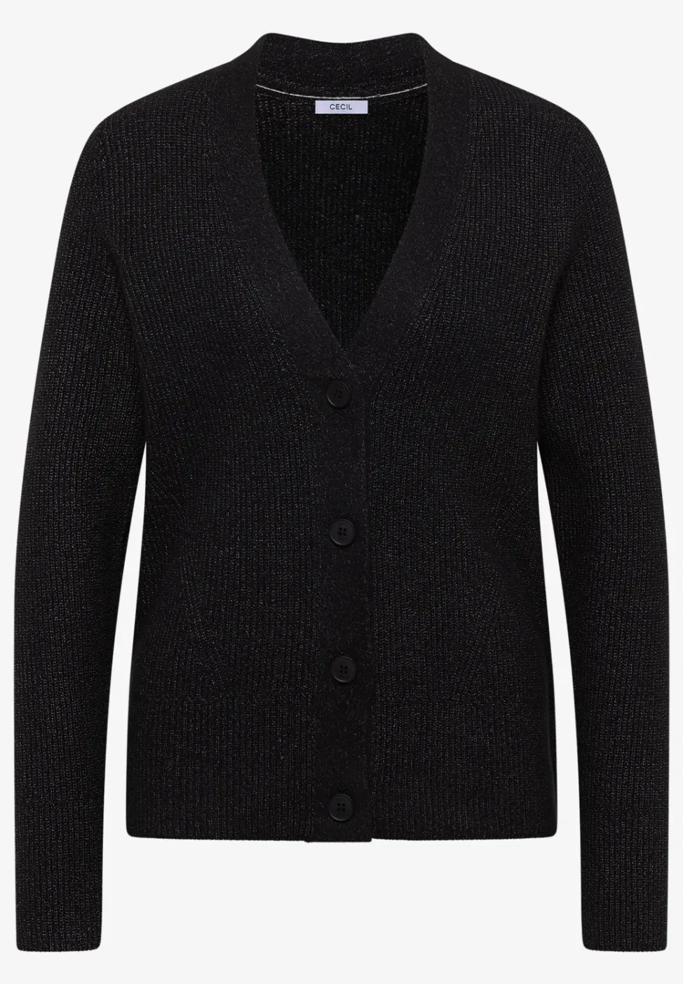Cardigan mit Strukturdetail