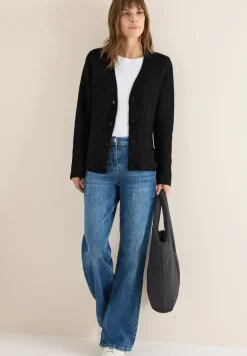 Cardigan mit Strukturdetail