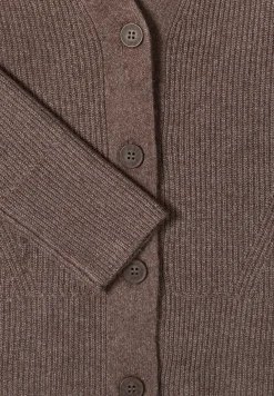 Cardigan mit Strukturdetail