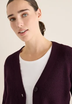Cardigan mit Strukturdetail