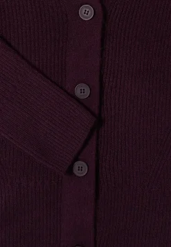 Cardigan mit Strukturdetail