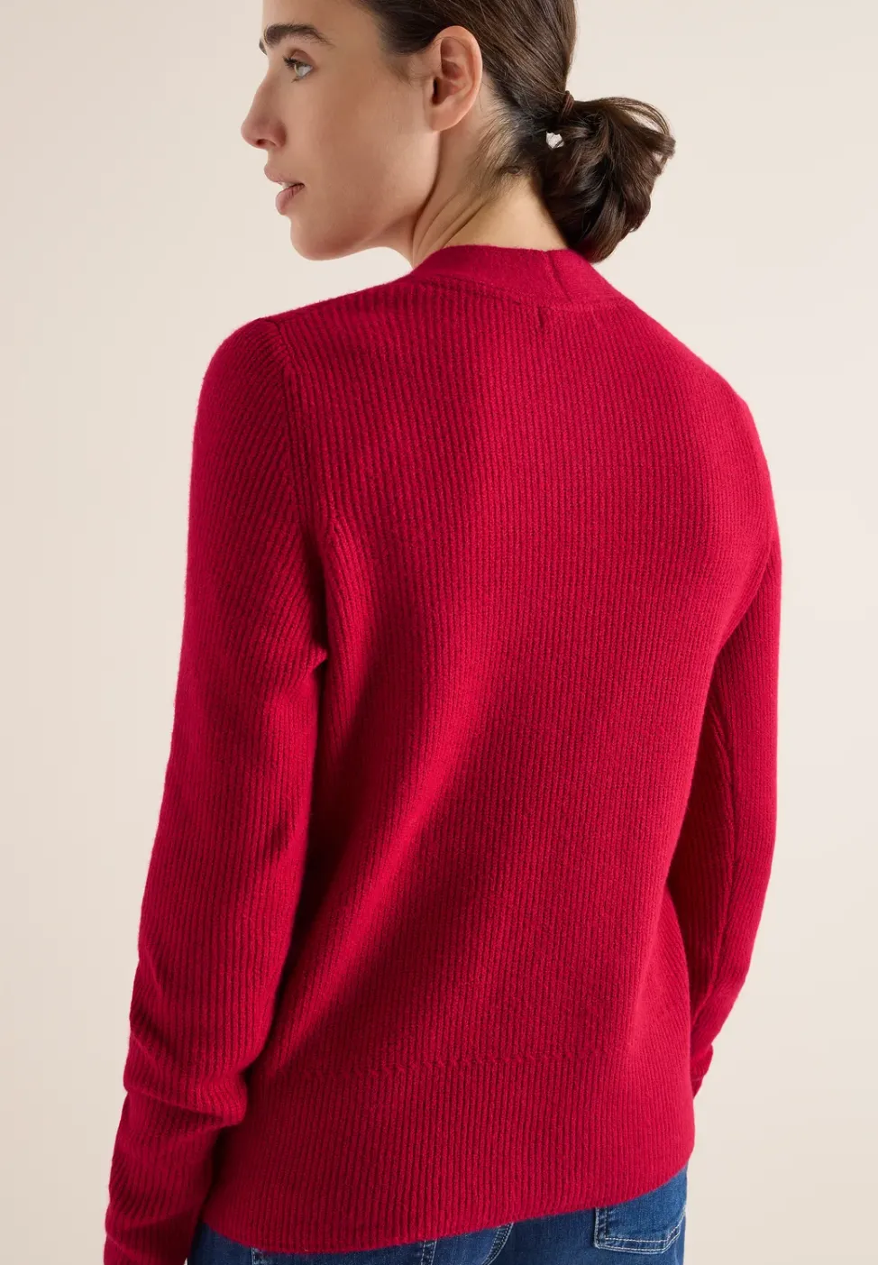 Cardigan mit Strukturdetail