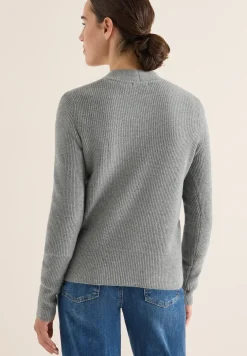 Cardigan mit Strukturdetail