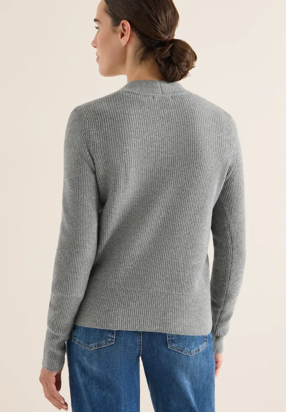 Cardigan mit Strukturdetail
