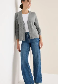 Cardigan mit Strukturdetail