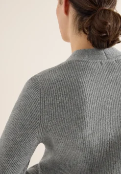 Cardigan mit Strukturdetail