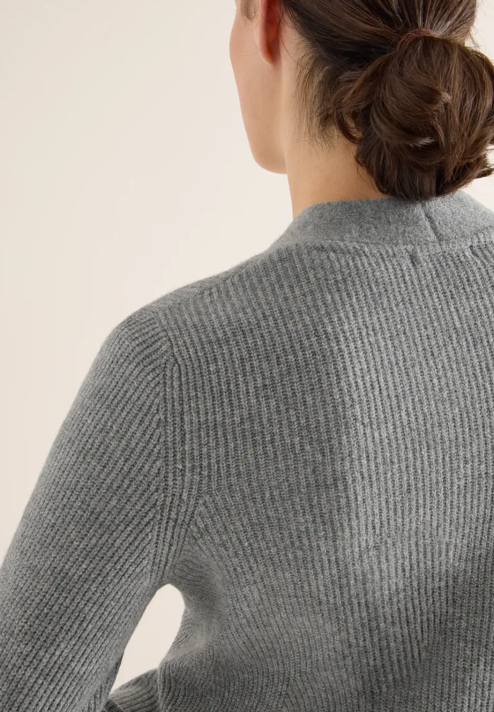 Cardigan mit Strukturdetail