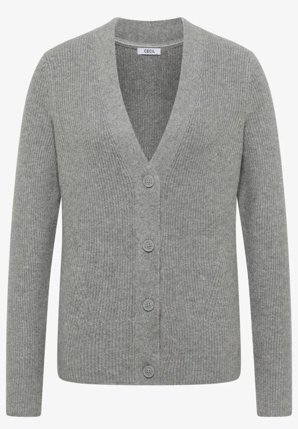 Cardigan mit Strukturdetail