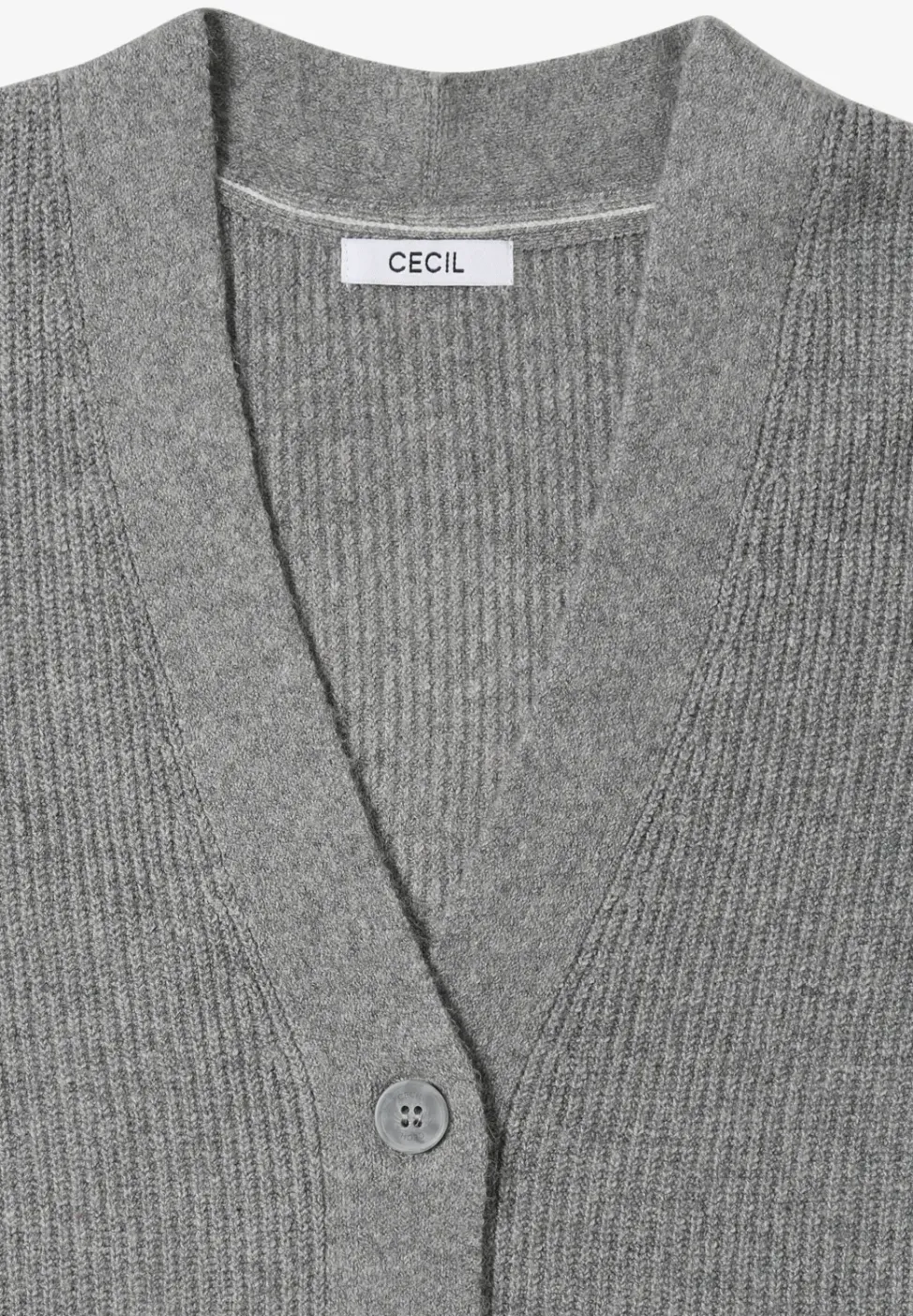 Cardigan mit Strukturdetail