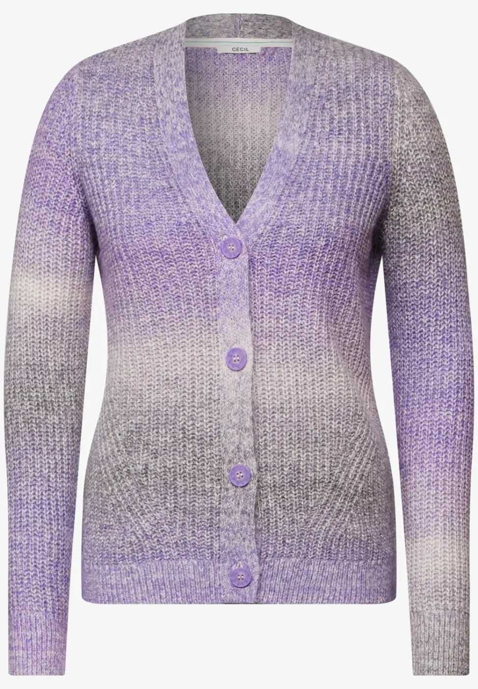 Cardigan mit V-Ausschnitt