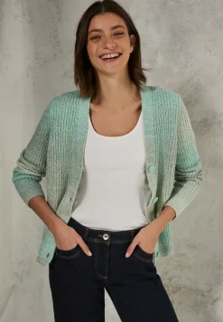 Cardigan mit V-Ausschnitt