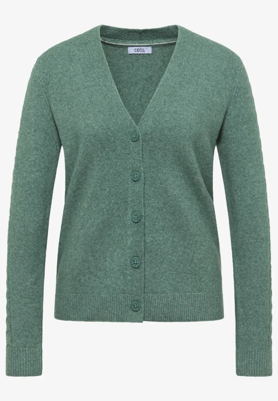 Cardingan mit Strickdetails
