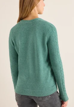 Cardingan mit Strickdetails