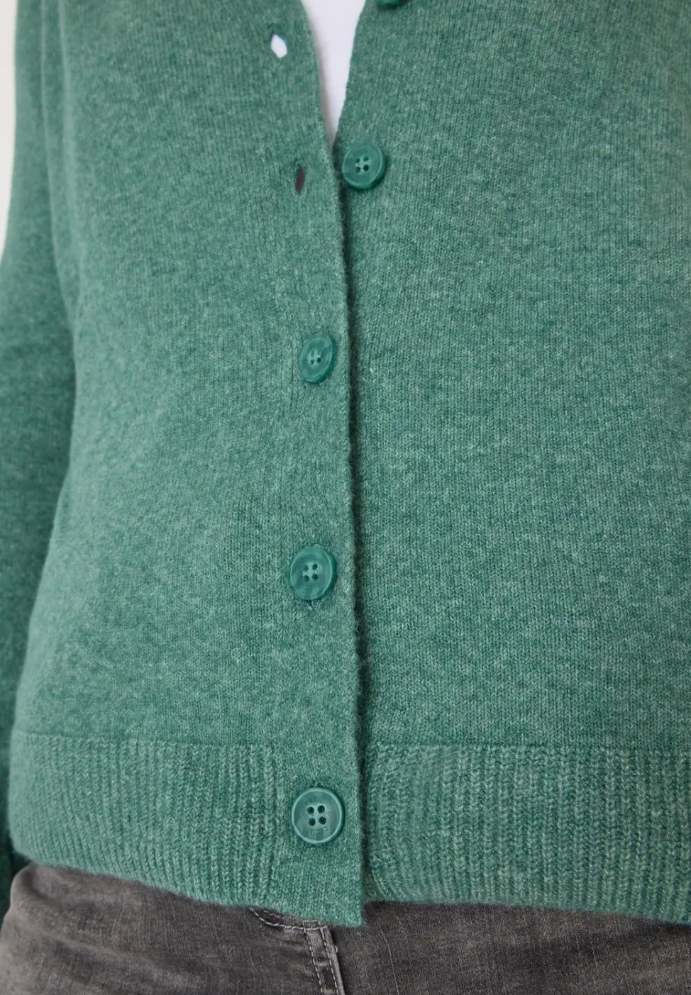 Cardingan mit Strickdetails