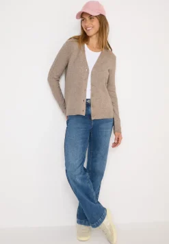 Cardingan mit Strickdetails