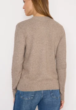 Cardingan mit Strickdetails