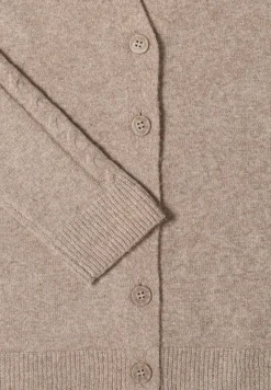 Cardingan mit Strickdetails