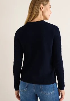 Cardingan mit Strickdetails