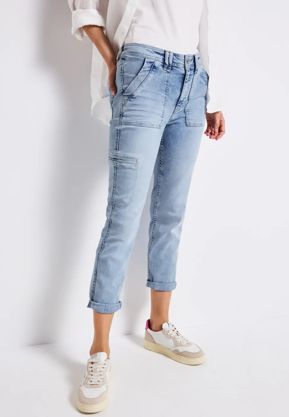 Cargo Jeans im Loose Fit
