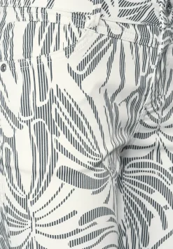 Casual Fit Hose mit Print