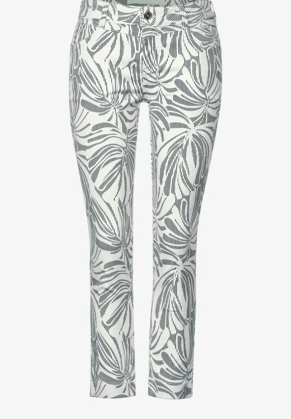 Casual Fit Hose mit Print