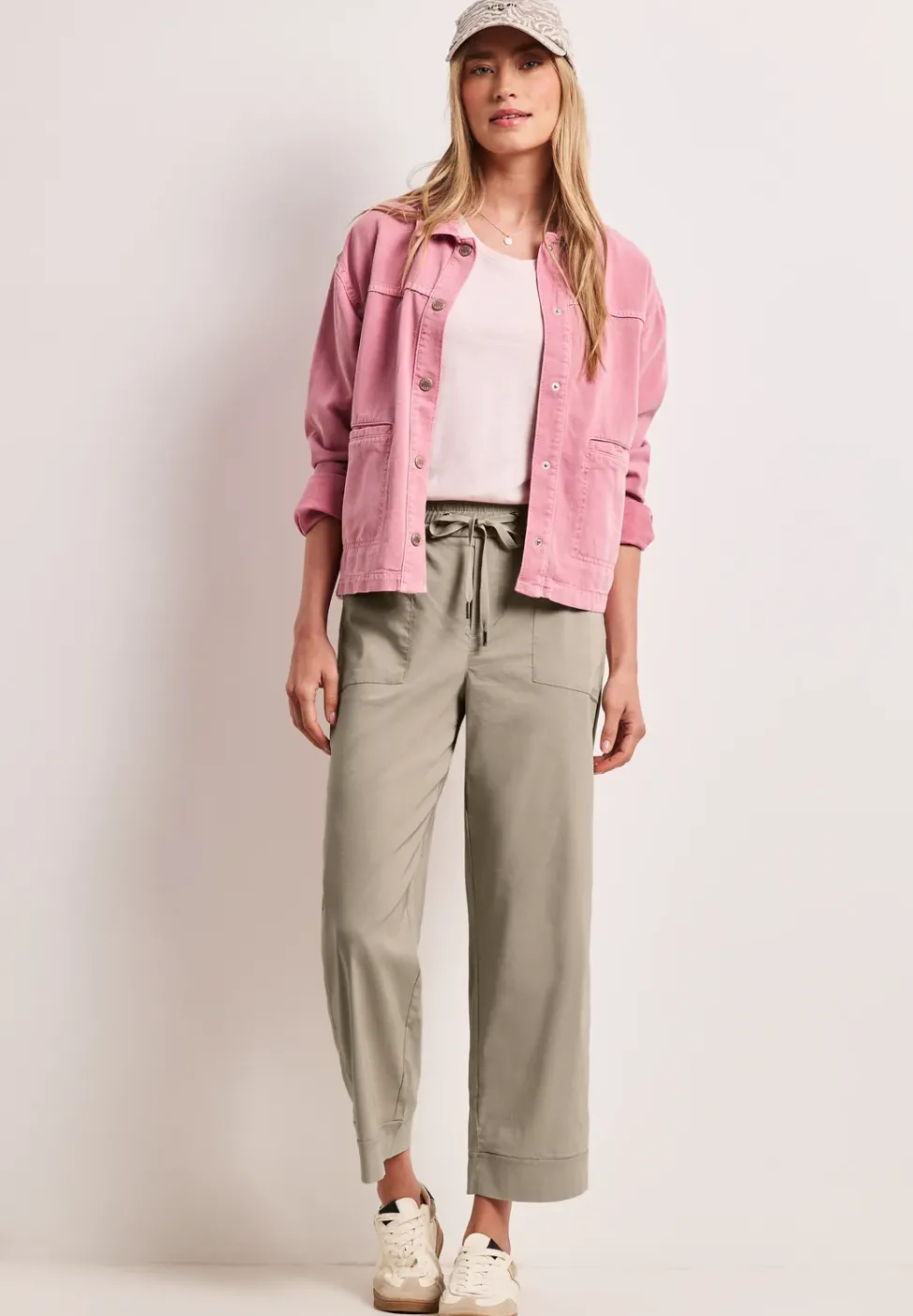 Casual Fit Hose mit Turn-Up