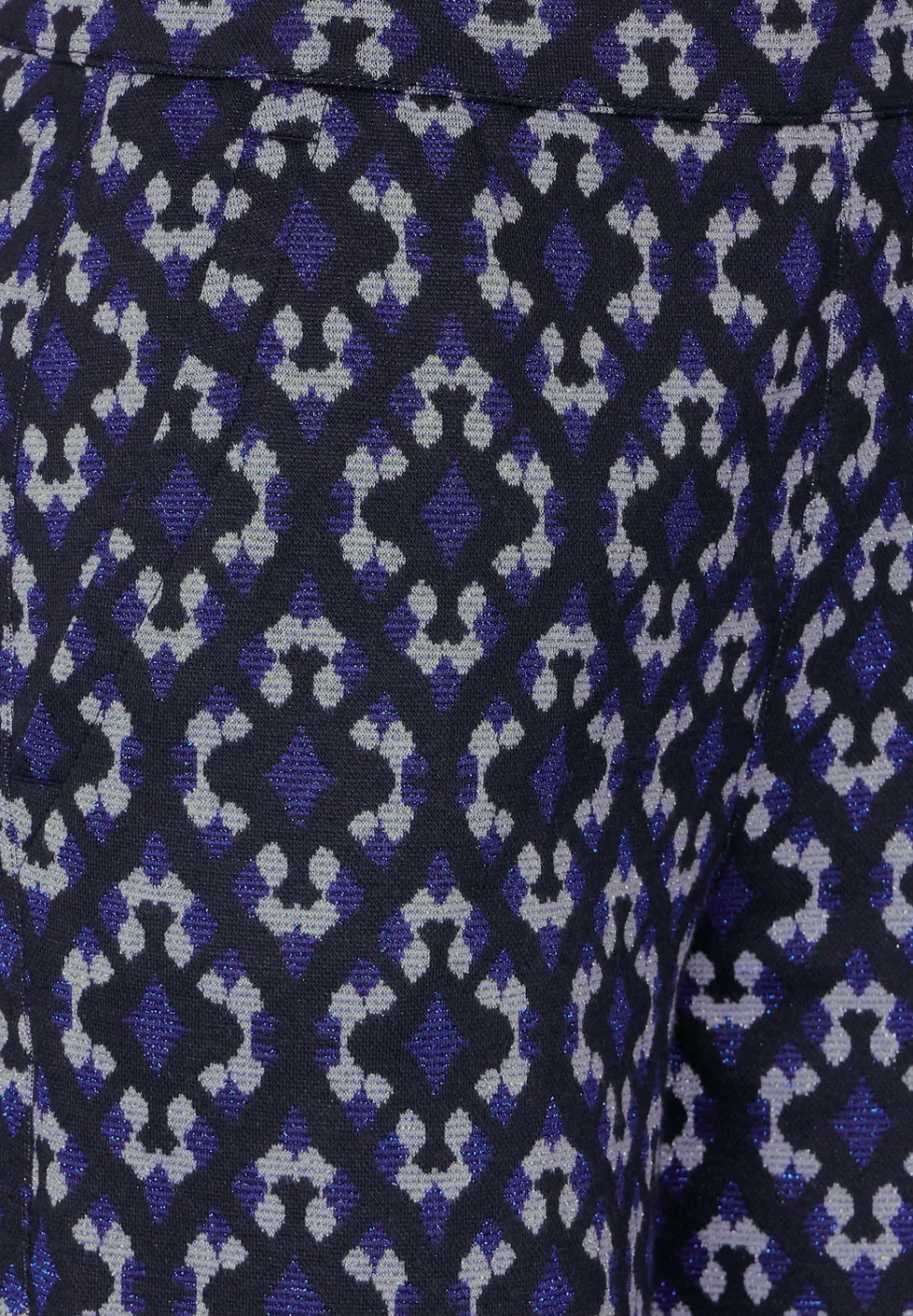 Casual Fit Jacquard Hose