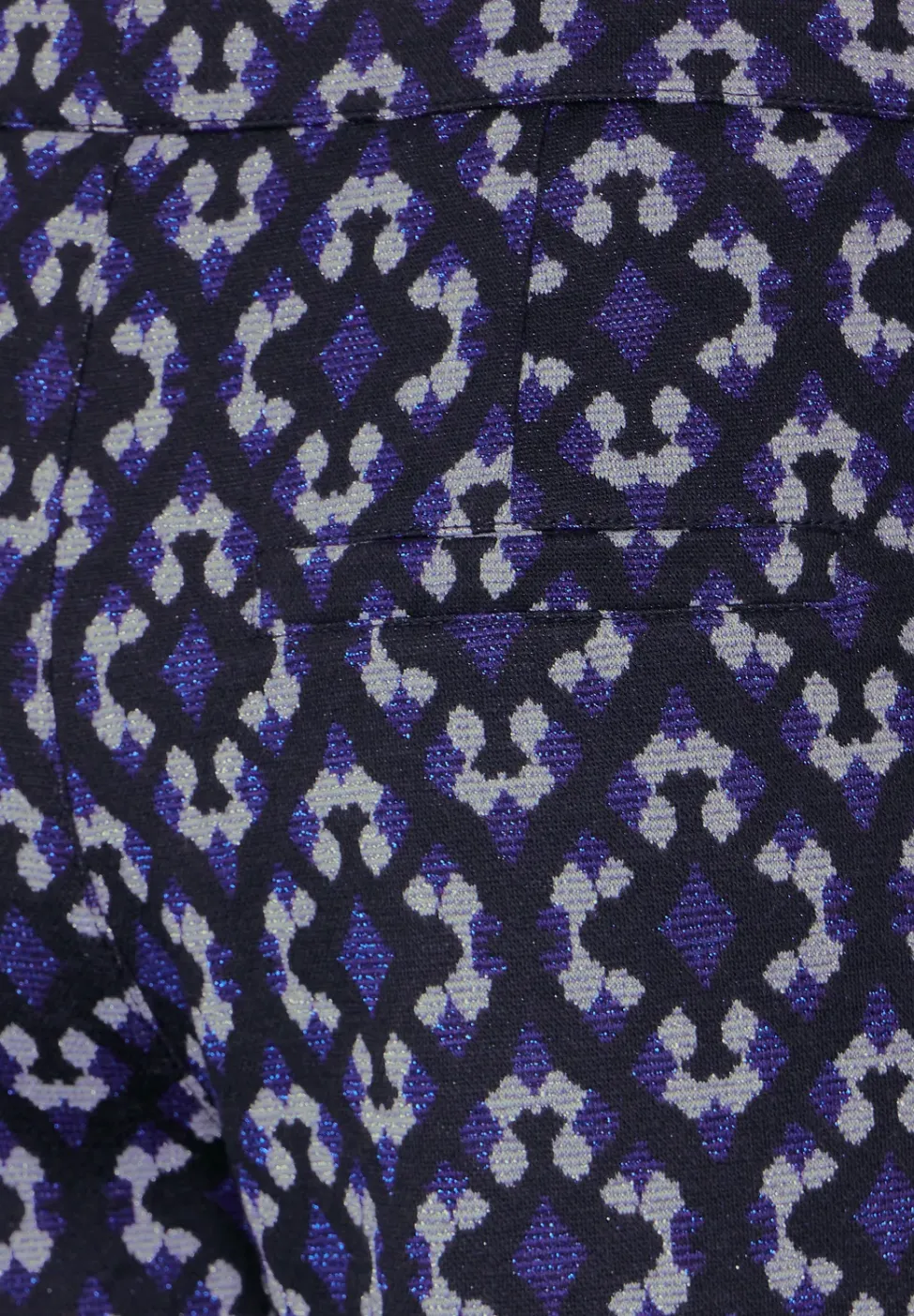 Casual Fit Jacquard Hose