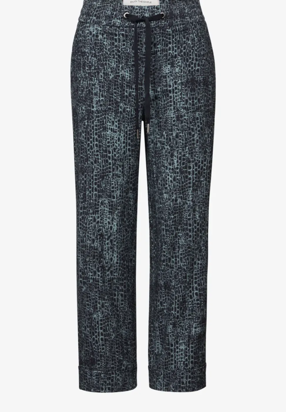 Casual Fit Snake Print Hose