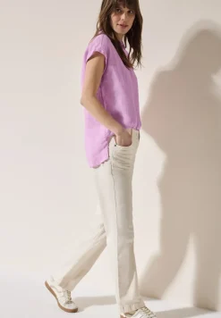 Chambray Leinenbluse