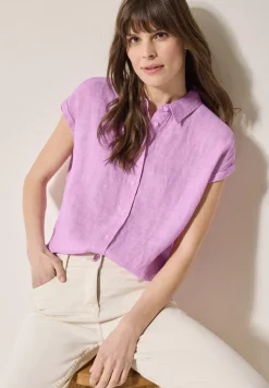 Chambray Leinenbluse